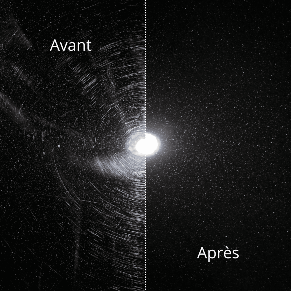 Avant Après Lustrage Polissage
